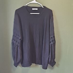 Sioni Sweater Elegant Black Women's Top See Desc